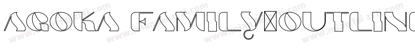 agoka family（outline）字体转换